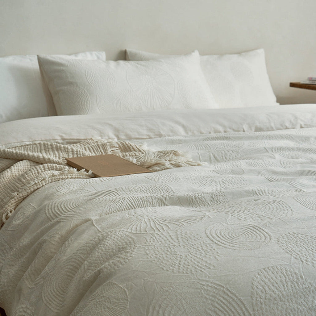 Elin Tencel Silky Jacquard Bedding Set / Garden