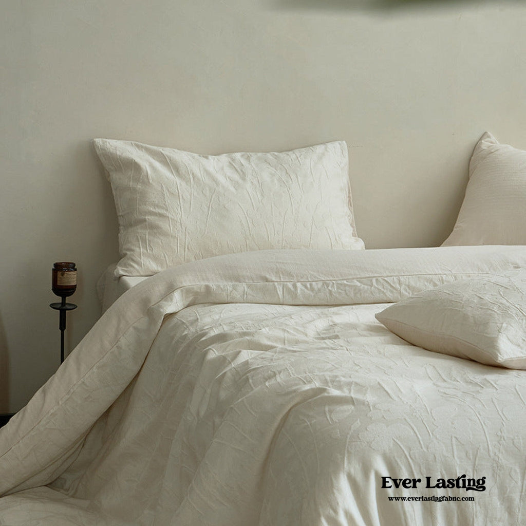 Elin Tencel Silky Jacquard Bedding Set / Garden