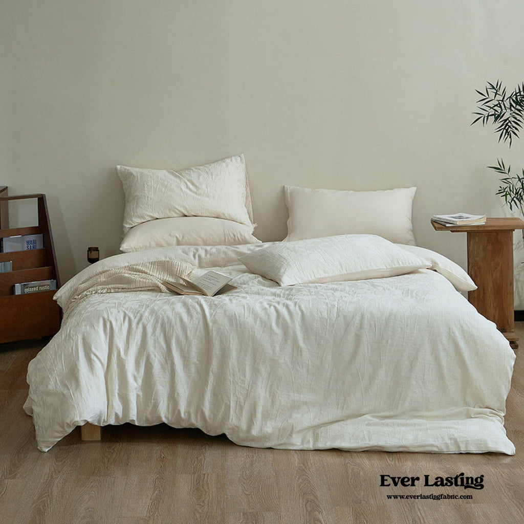 Elin Tencel Silky Jacquard Bedding Set / Garden
