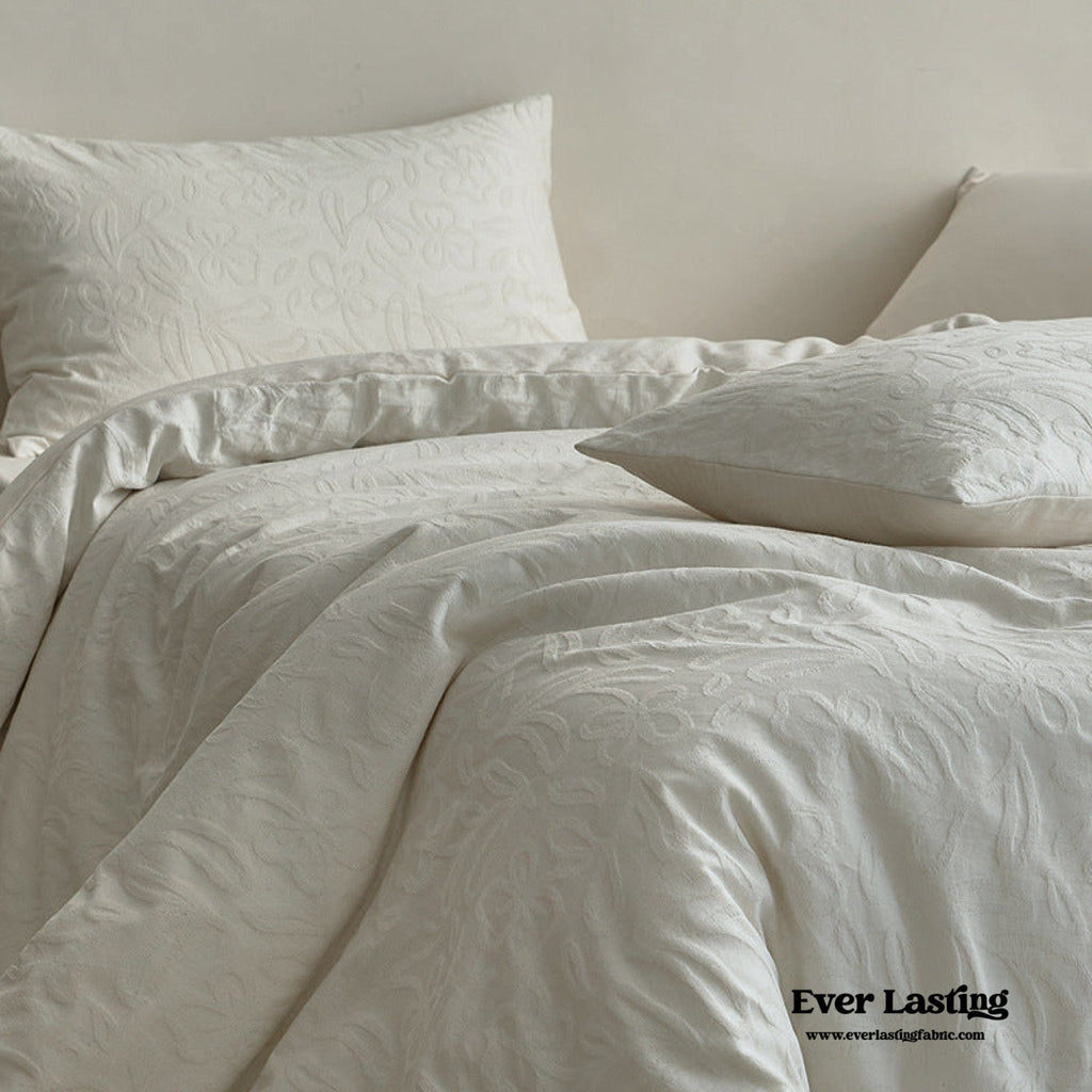 Elin Tencel Silky Jacquard Bedding Set / Sunrise