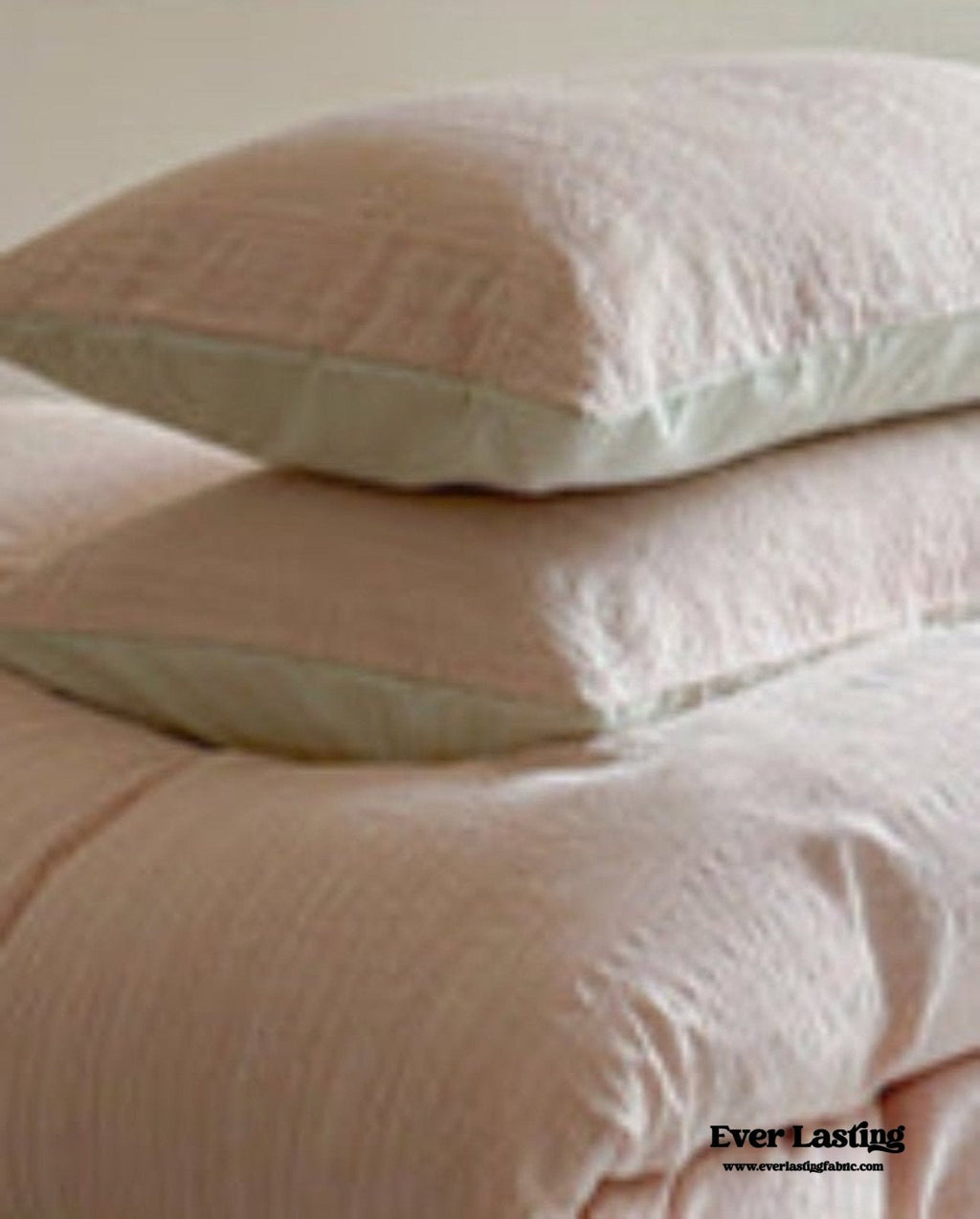 Emma Duo Striped Jacquard Bedding Set / Light Purple