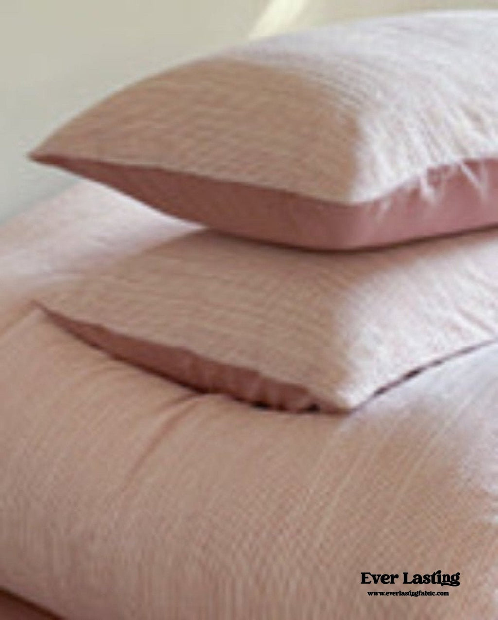 Emma Duo Striped Jacquard Bedding Set / Light Purple