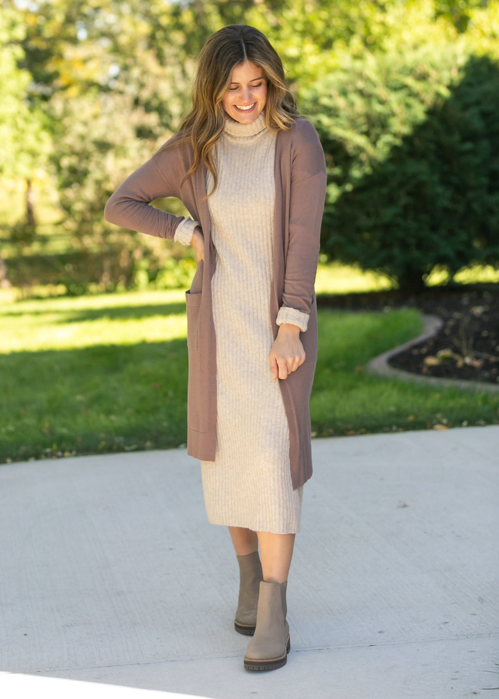 Essential Long + Soft Cardigan