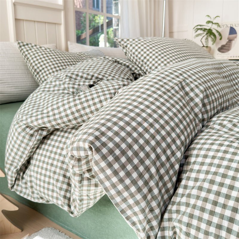 Gingham Duvet Cover (5 Colors)