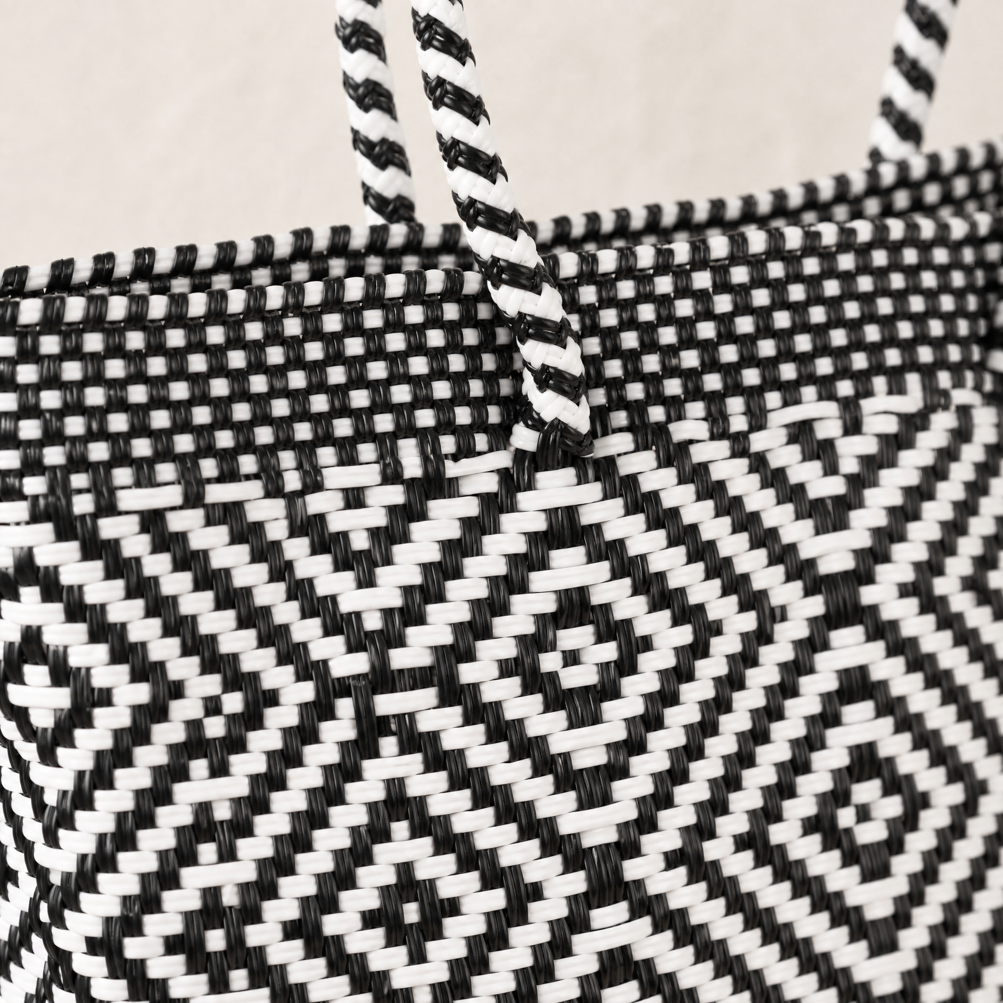 Greca Woven Tote