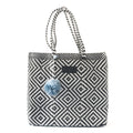 Greca Woven Tote