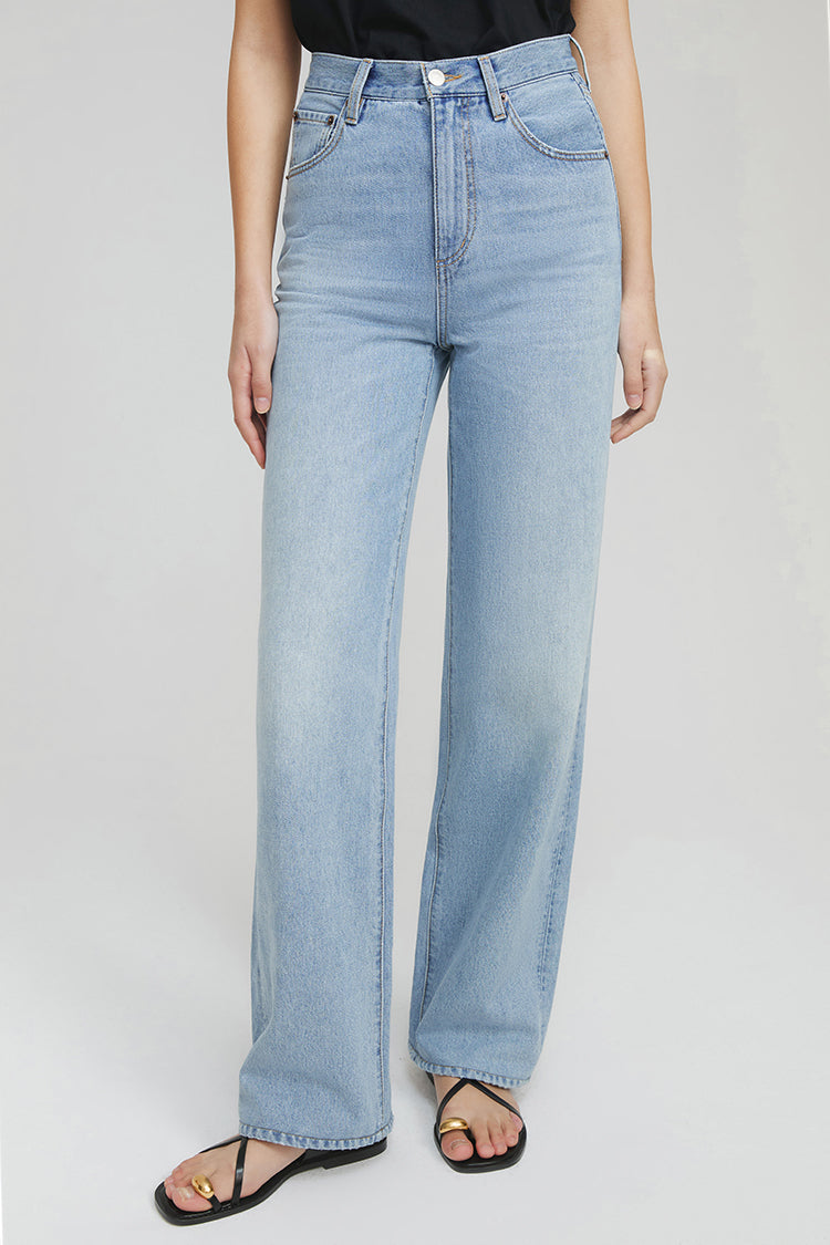 Coney Island Whitefish High Rise Wide Jeans HJ007