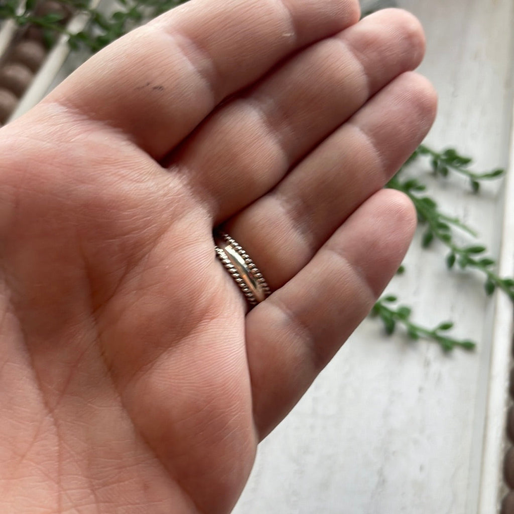 Handcrafted Sterling Silver Single Stone Coral Ring