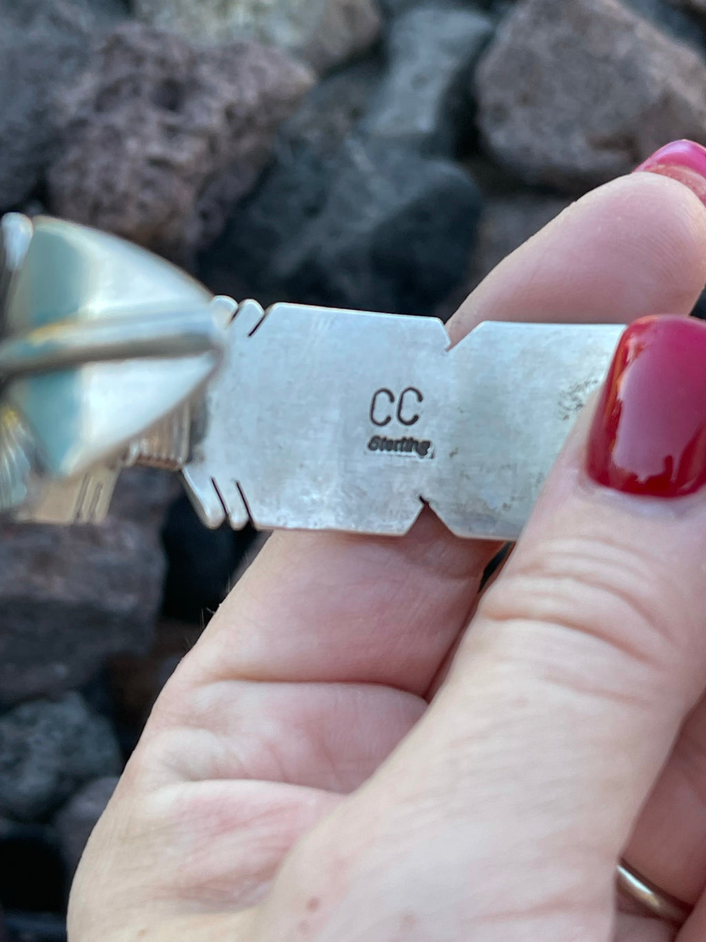 Handcrafted Sterling Silver Feather Bracelet Cuff