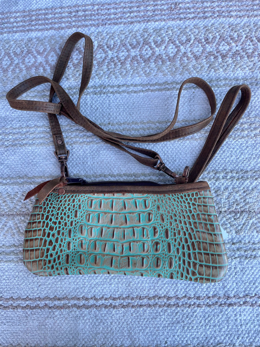 Handmade Leather Clutch Purse