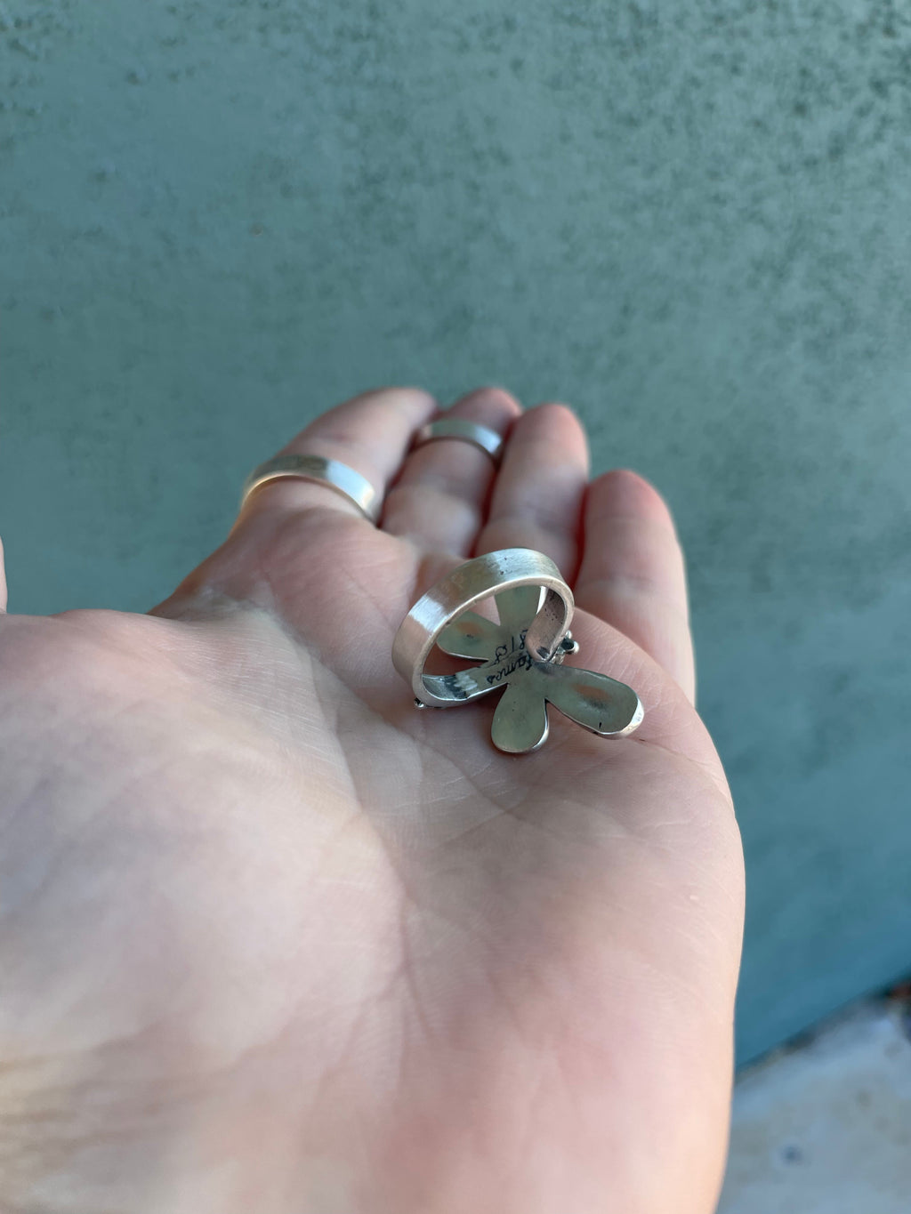 Handcrafted Sterling Silver Dragonfly Adjustable Ring