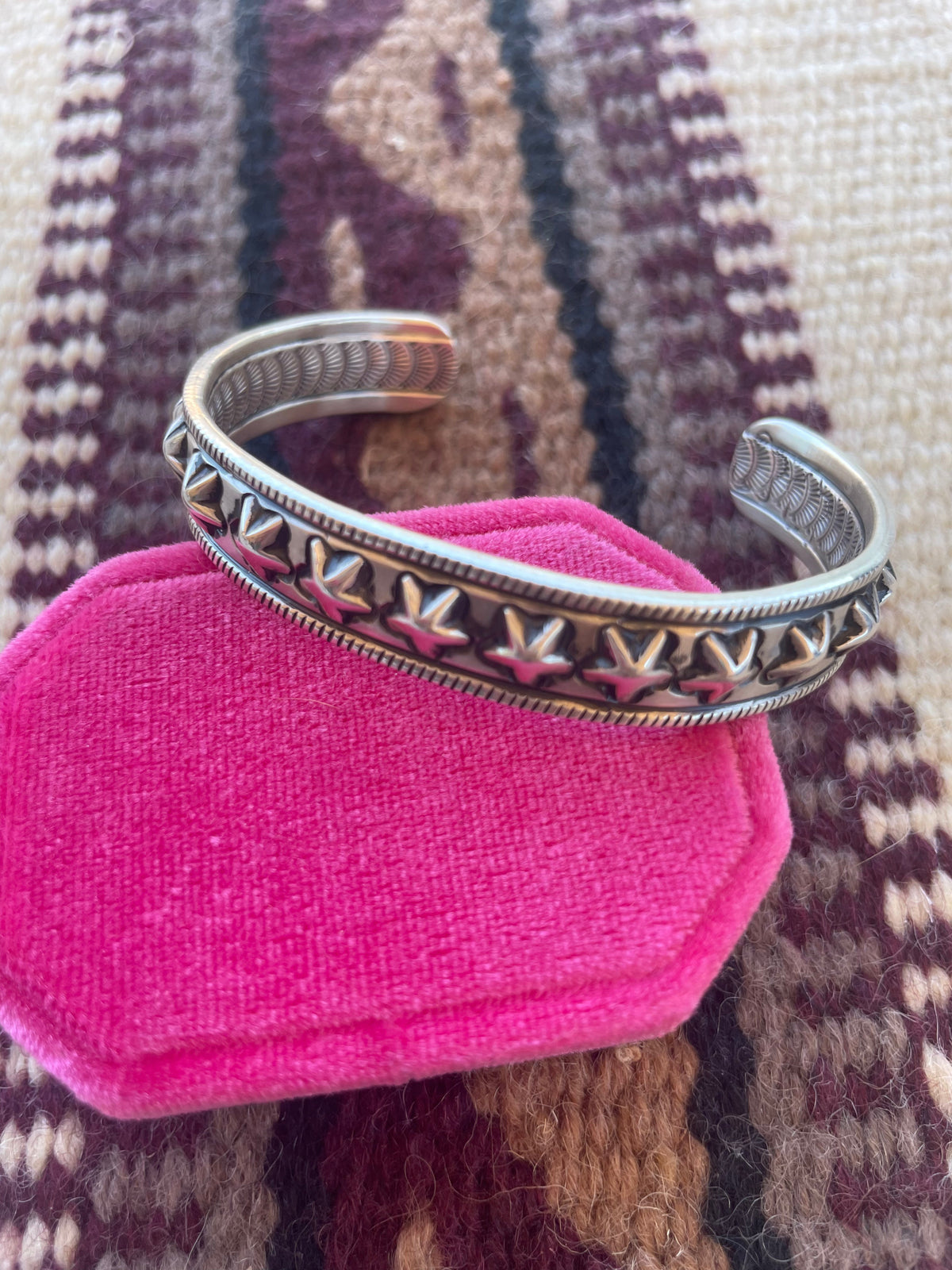 “The Star Cuff” Handcrafted Sterling Silver Adjustable Star Cuff Bracelet