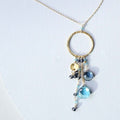 Aquamarine and Iolite Ammil Necklace