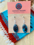 Handcrafted Turquoise & Sterling Silver Dangle Earrings