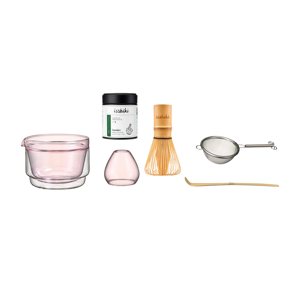 Isshiki x Hario Samidori Tin Matcha Set