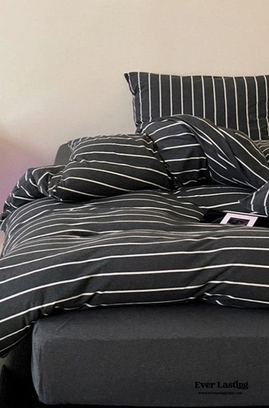 Jersey Knit Stripe Duvet Cover