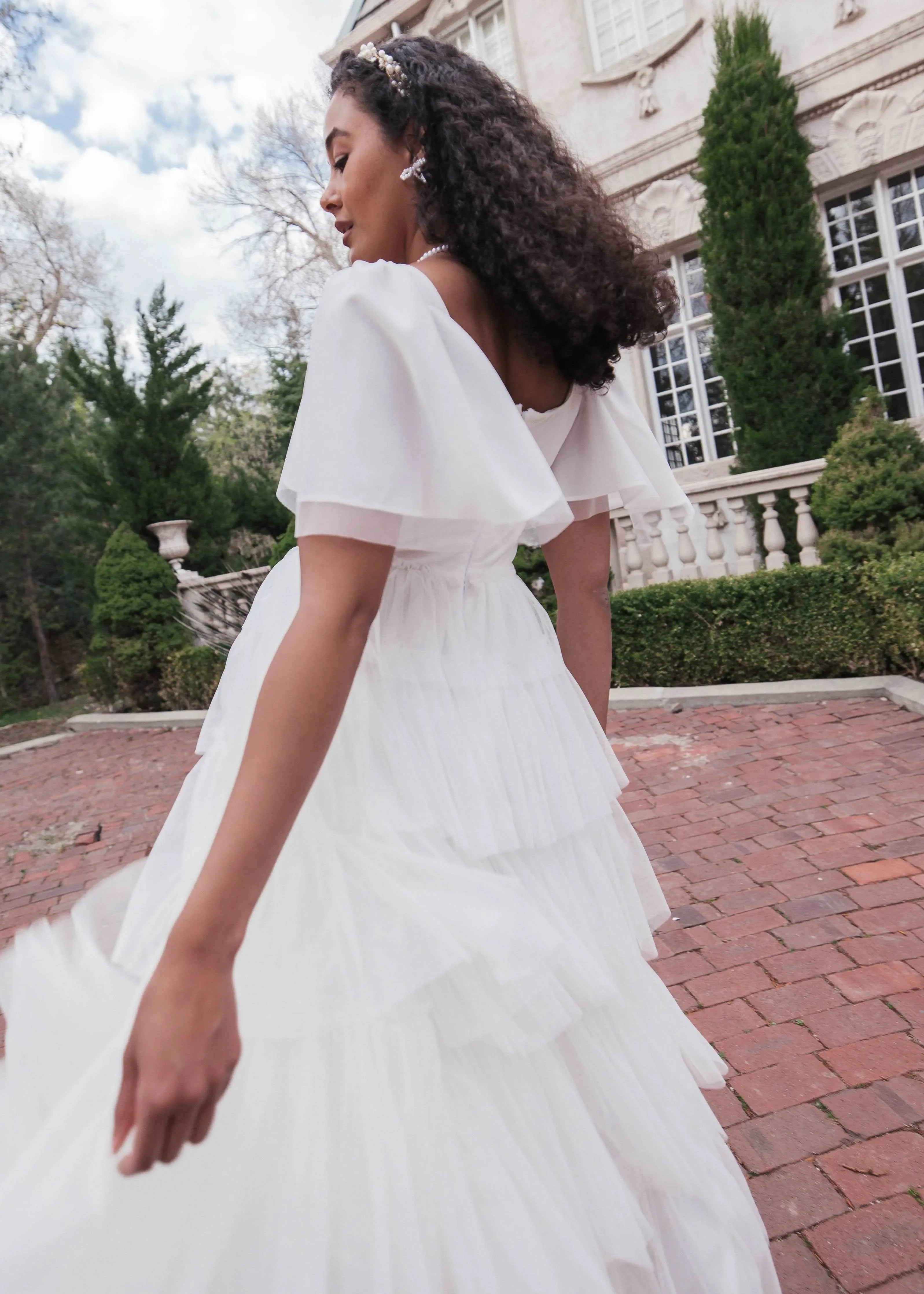 Allegro Dress White