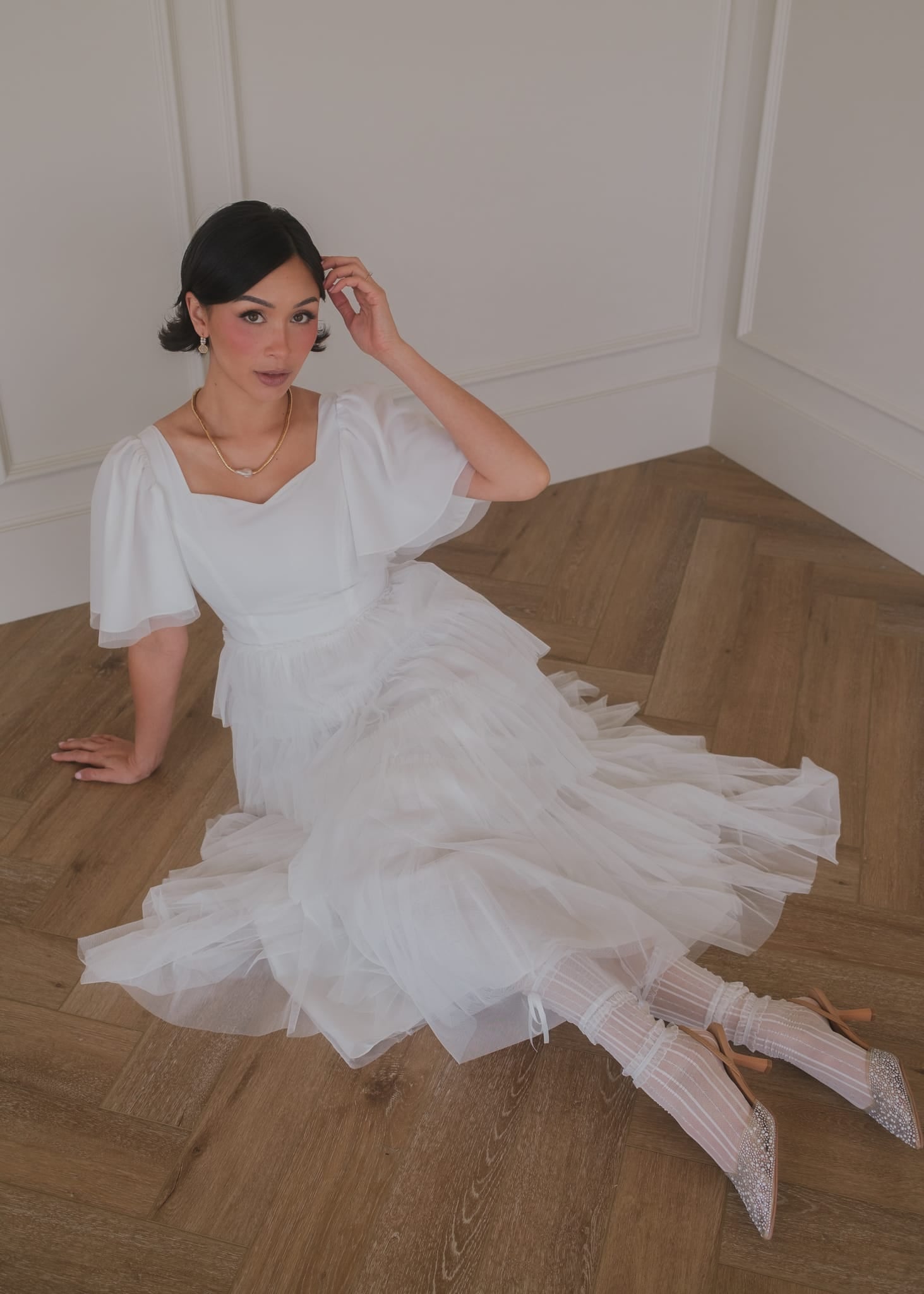 Allegro Dress White