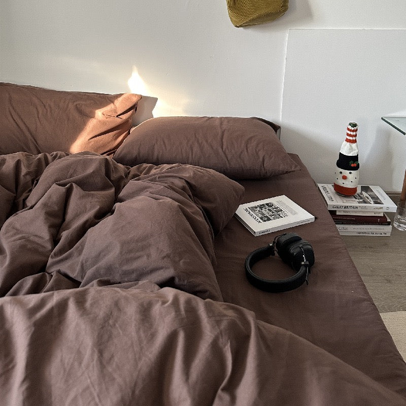 Latte Bedding Set / Brown