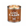 Log Cabin Happy Place Candle