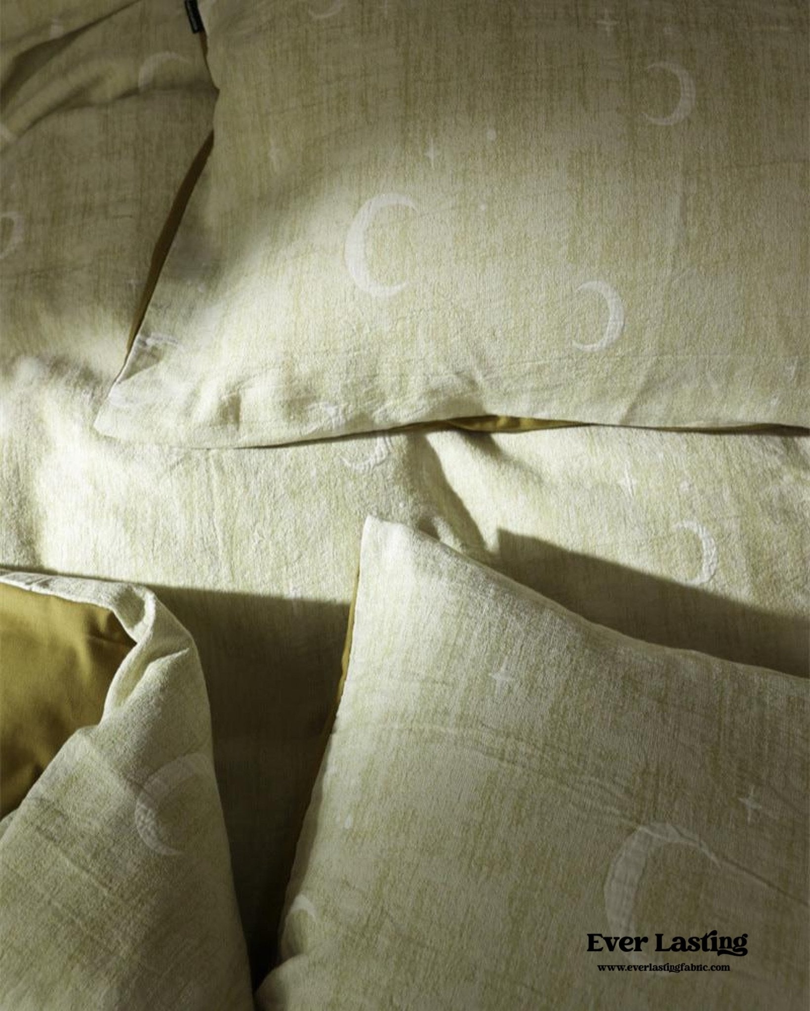 Lucien Silky Vintage Jacquard Bedding Set / Blue