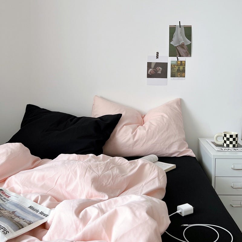 Mixed Color Bedding Set / Barbie Pink + Pastel Pink