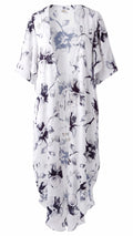 Miranda long cover up 100 % Silk