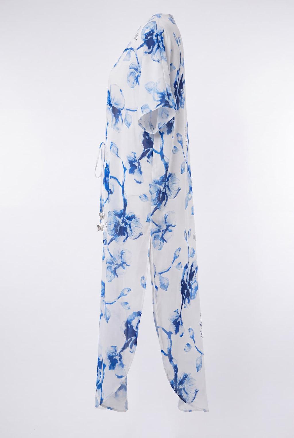 Miranda long cover up 100% Silk