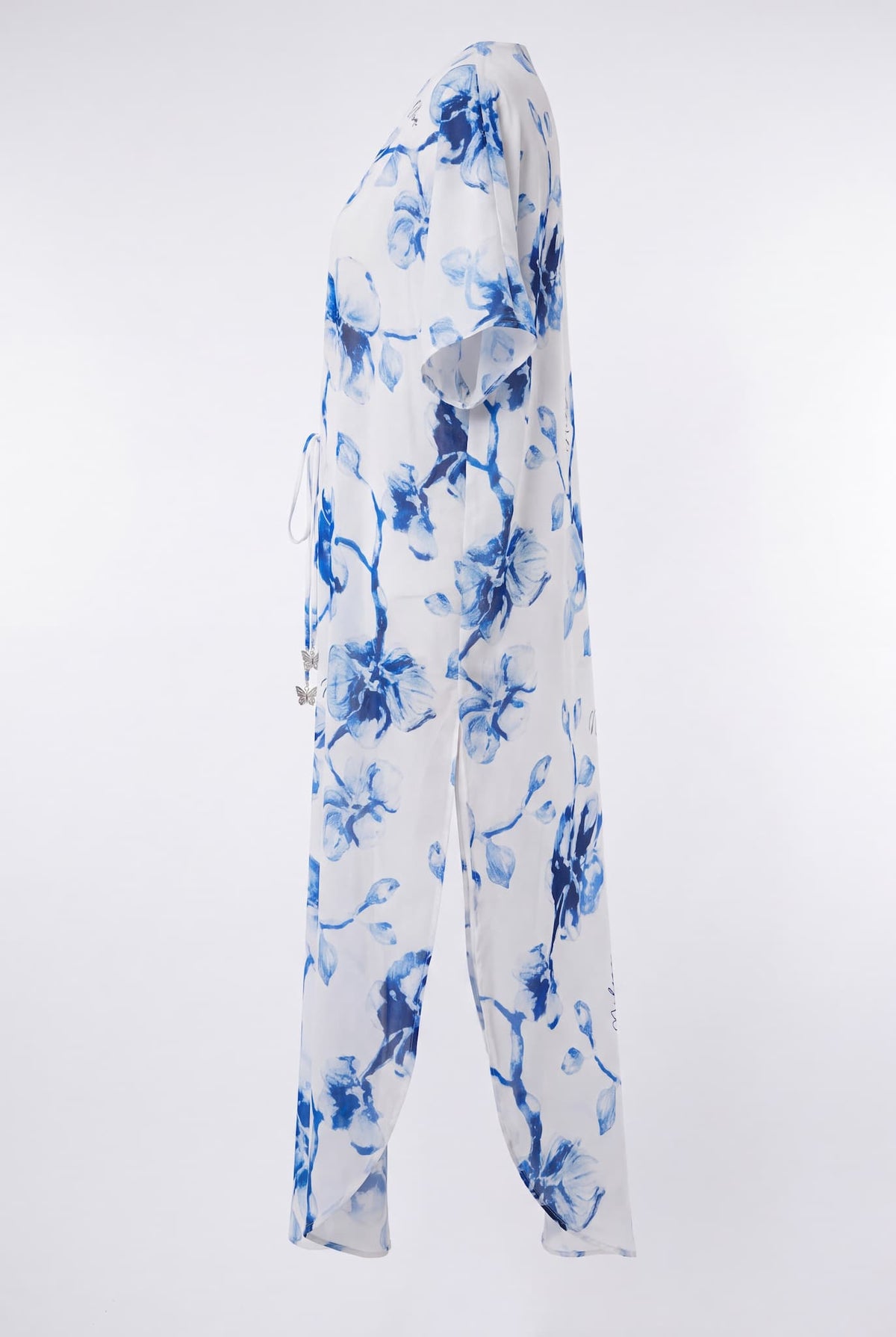 Miranda long cover up 100% Silk