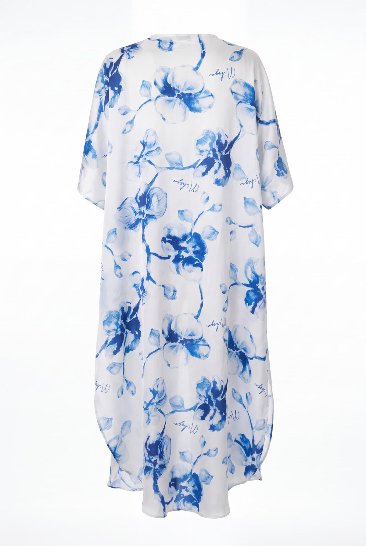 Miranda long cover up 100% Silk