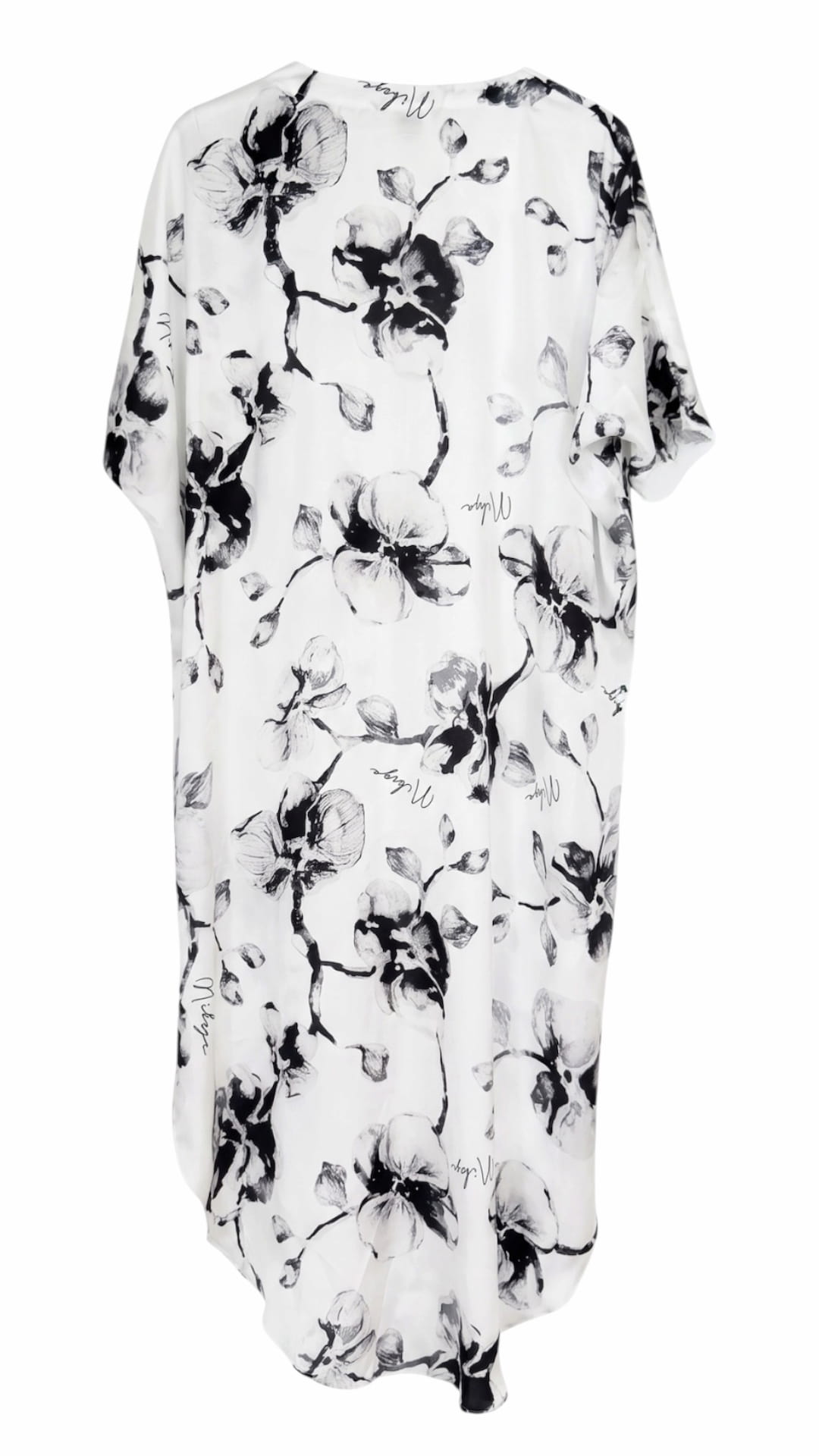 Miranda long cover up 100 % Silk