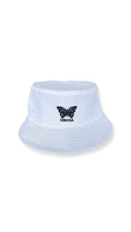 White/Black Nikoza Bucket Hat