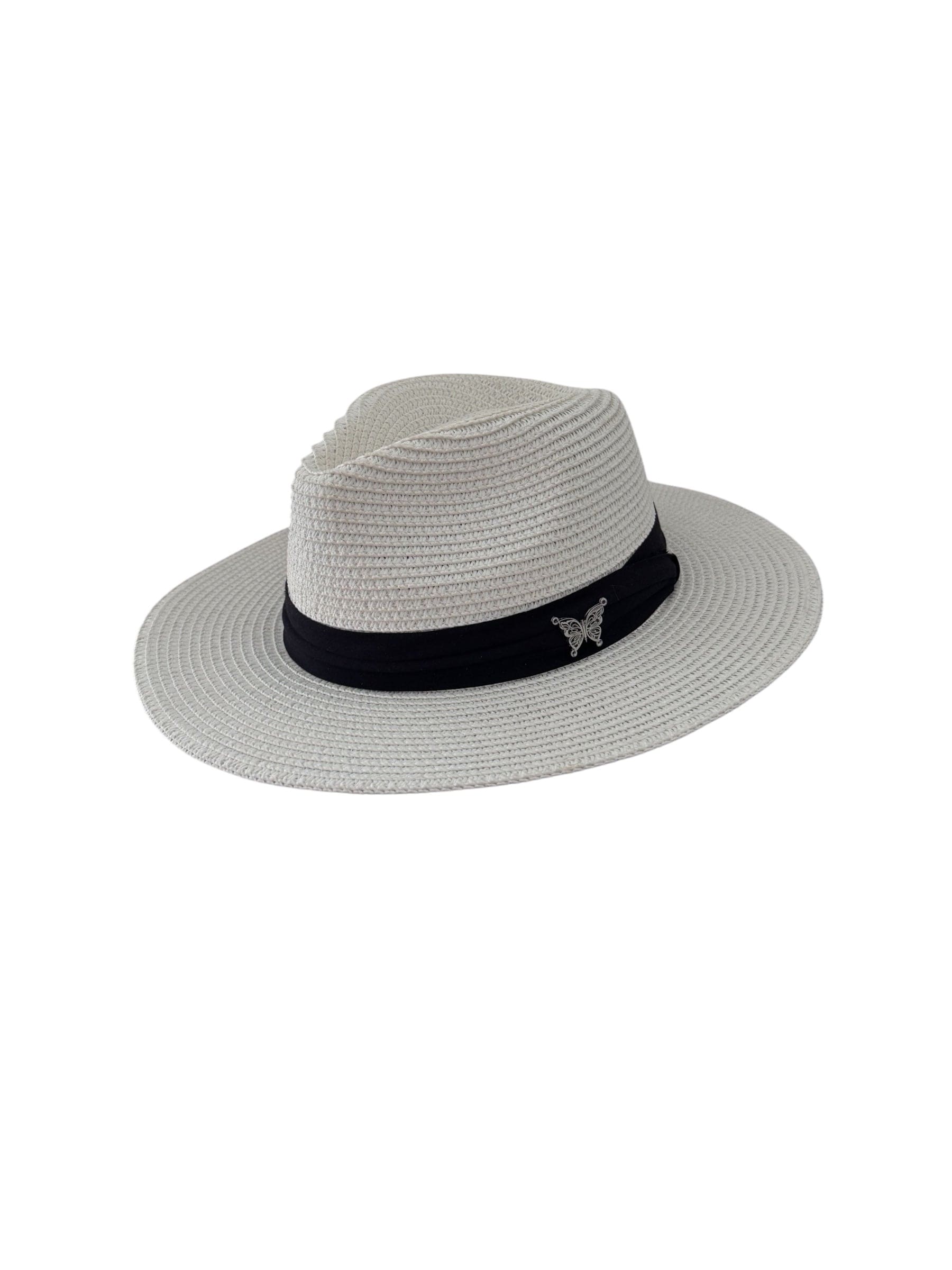 White Nikoza Fedora Hat