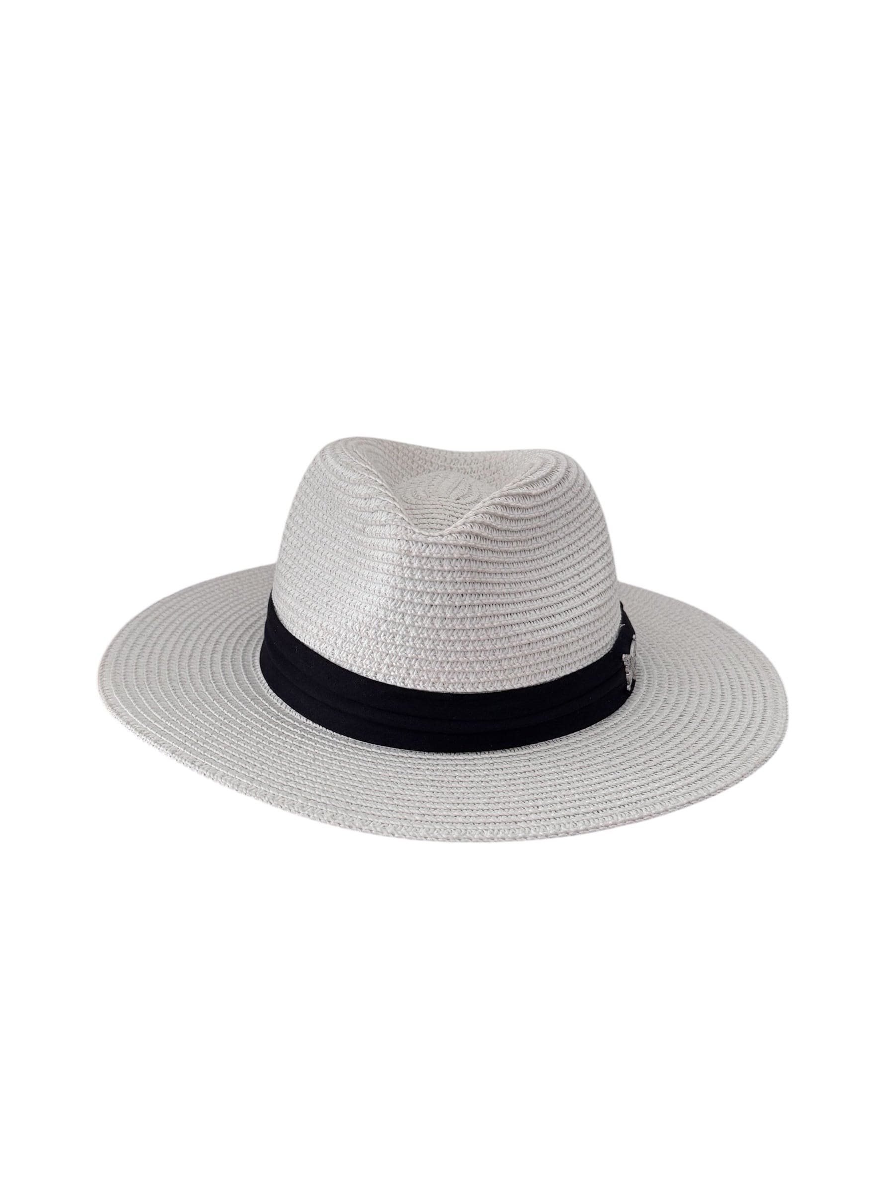 White Nikoza Fedora Hat