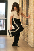 Nina Wide Leg Track Pants
