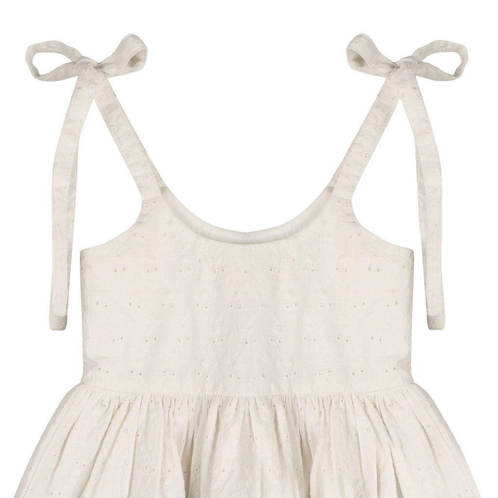 Ocean Ombre Nautical Schiffli Dress