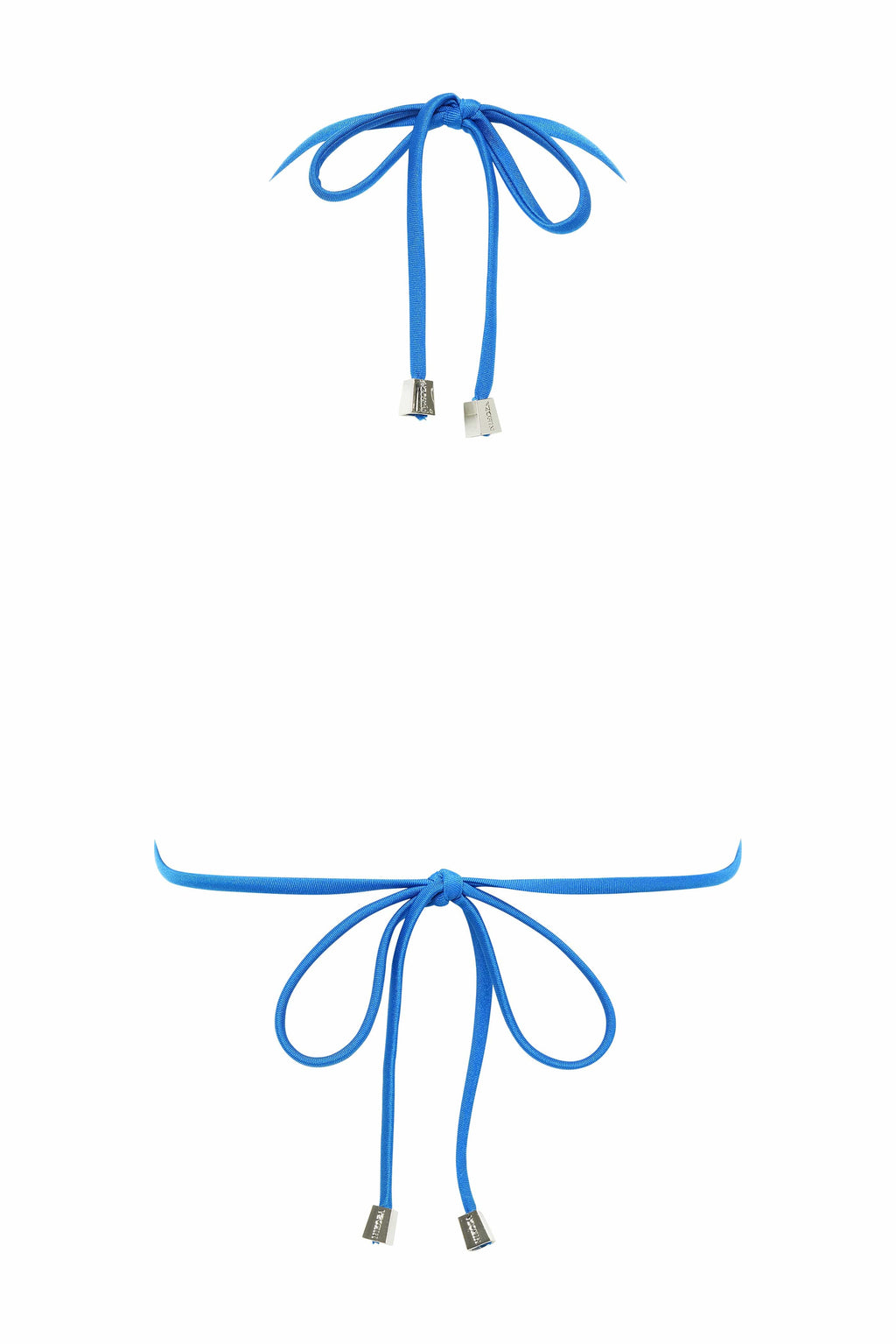 Blue Diana Bikini Top