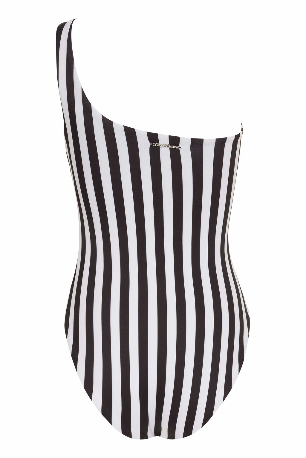 Vanda - Fuchsia One Shoulder Style Swimsuit