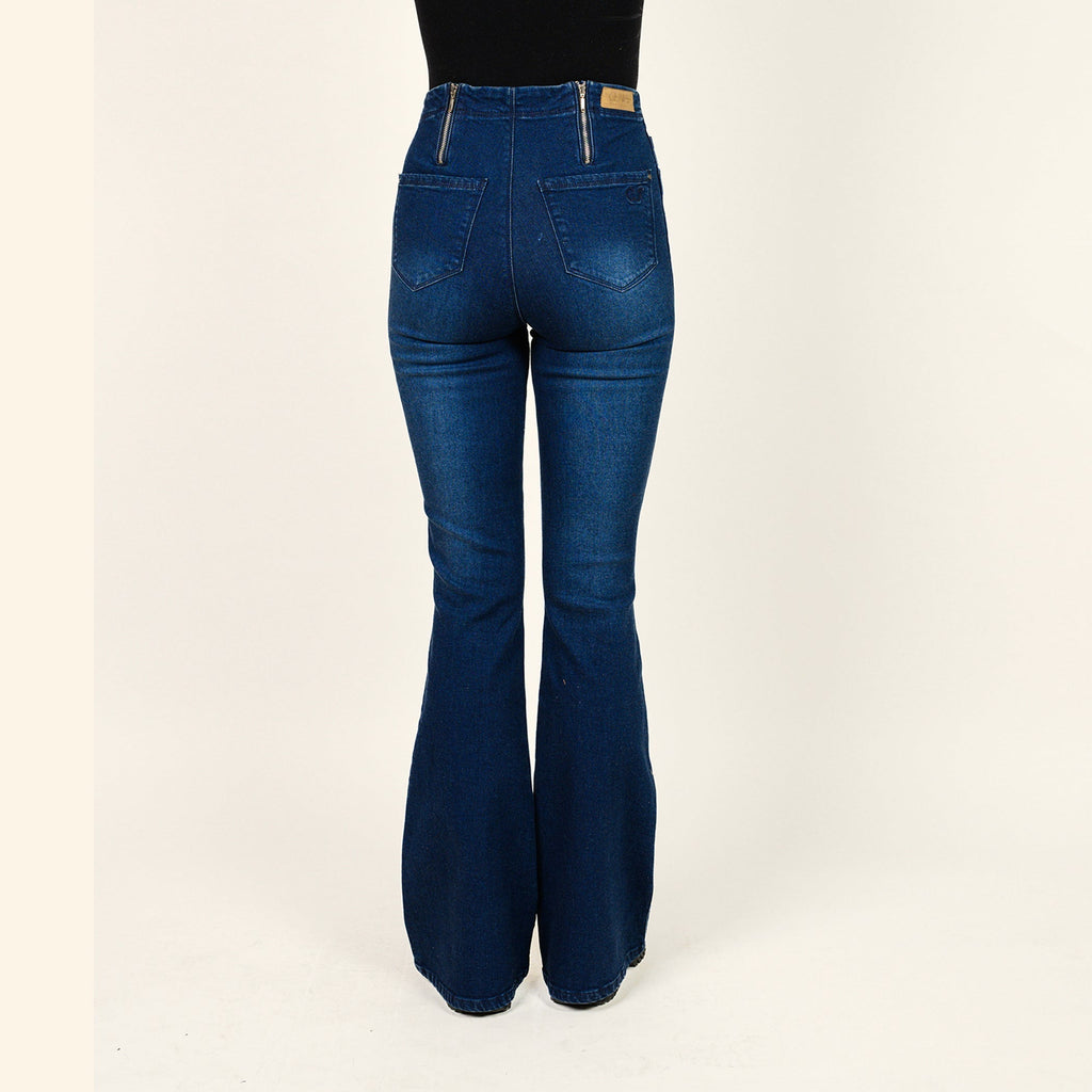 Printed Leg Insert Bootcut