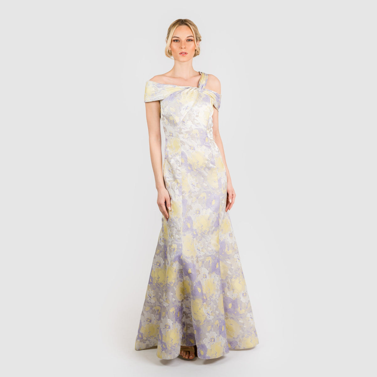 The Off The Shoulder Bow Gown