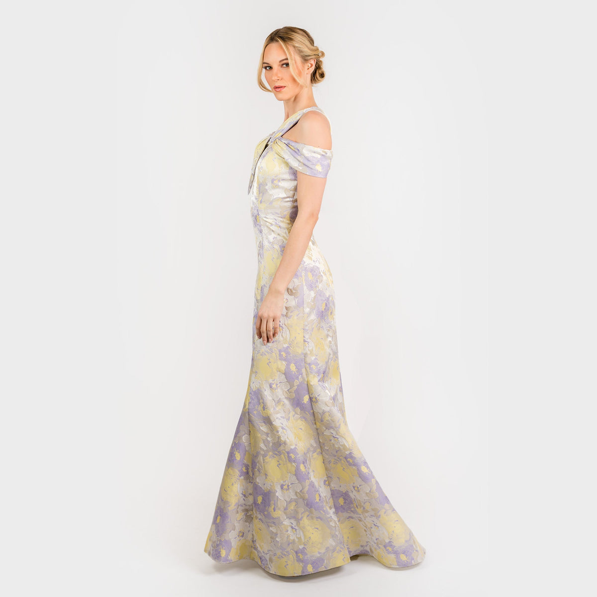 The Off The Shoulder Bow Gown