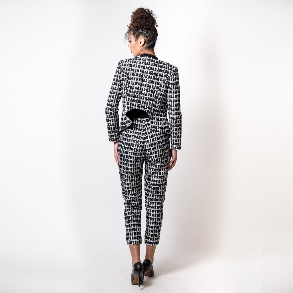 Fly Away Back Cutout Jacket