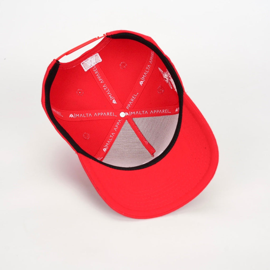 ‘7’ Premium SnapBack - Red/White