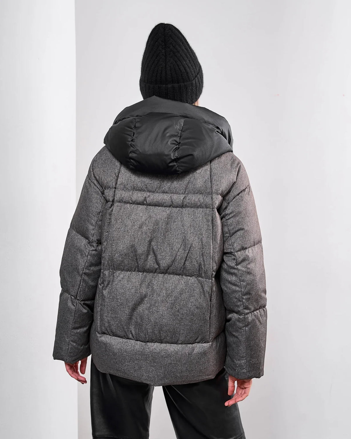 Metropolitan Wool-Effect Down Fill Jacket