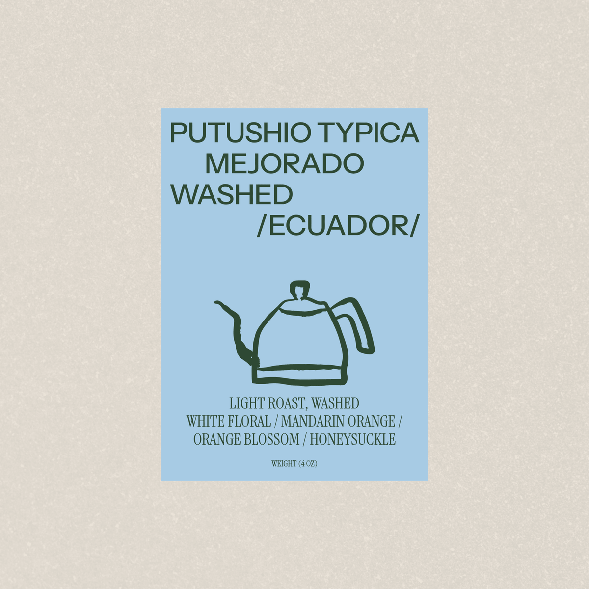 PUTUSHIO TYPICA MEJORADO WASHED