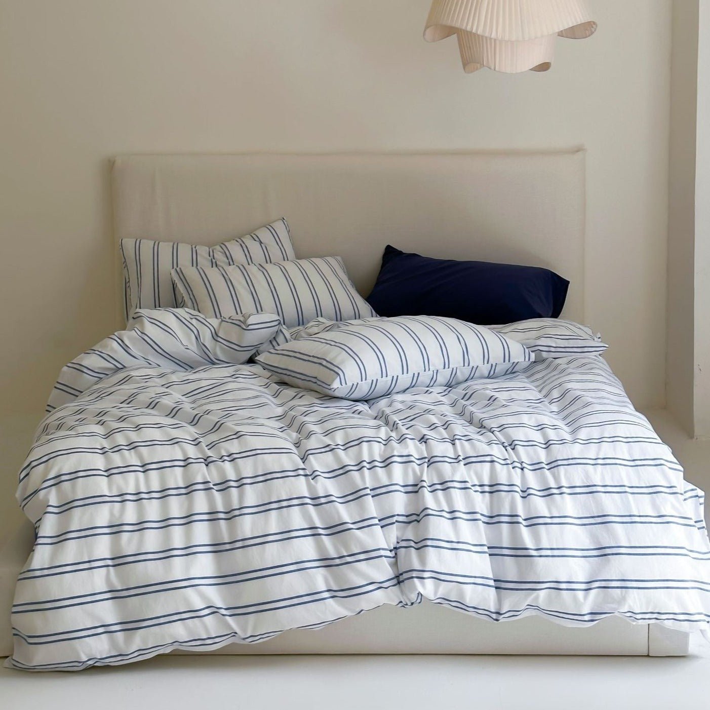 Refreshing Stripe Bedding Set / Yellow
