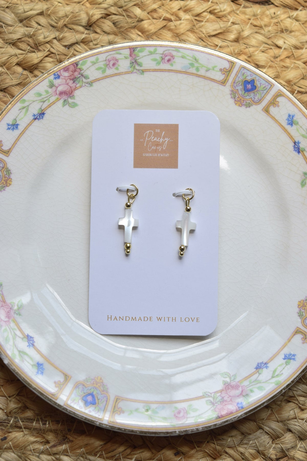 He is Risen Earring Hoop Charms