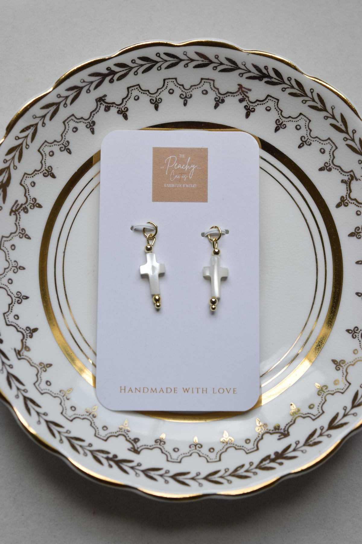 He is Risen Earring Hoop Charms