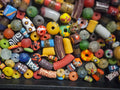 Asymmetrical African Bead Mix – Assorted Krobo Glass Beads