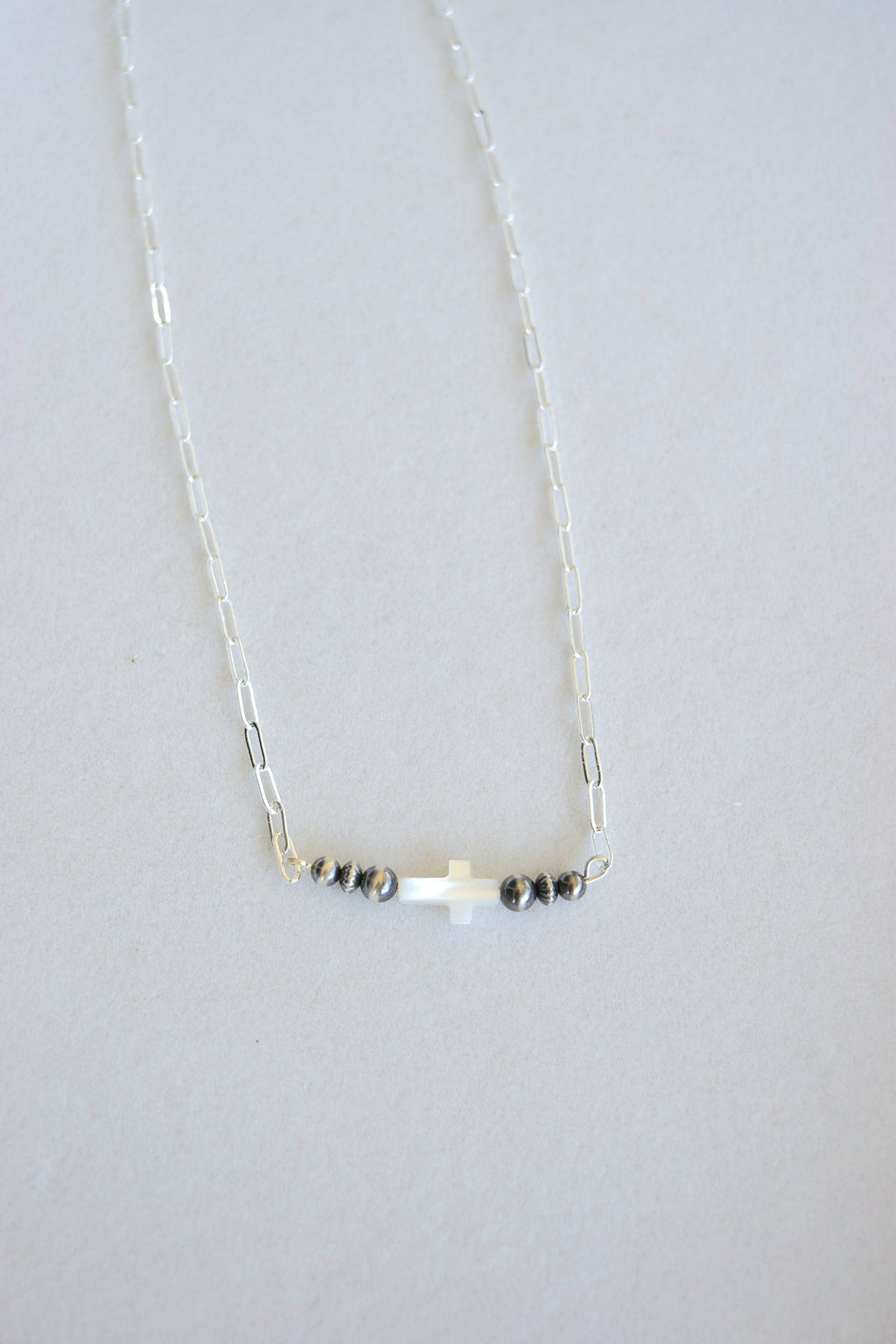 By His Grace Bar Necklace